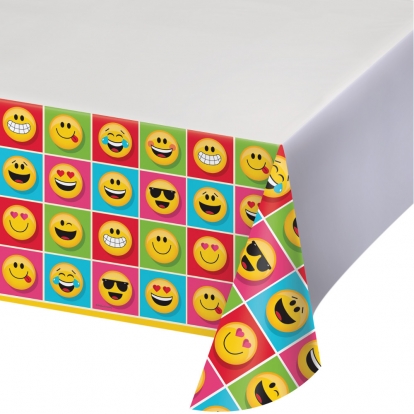 Staltiesė "Šypseniukai-Emojions" (137x254 cm)